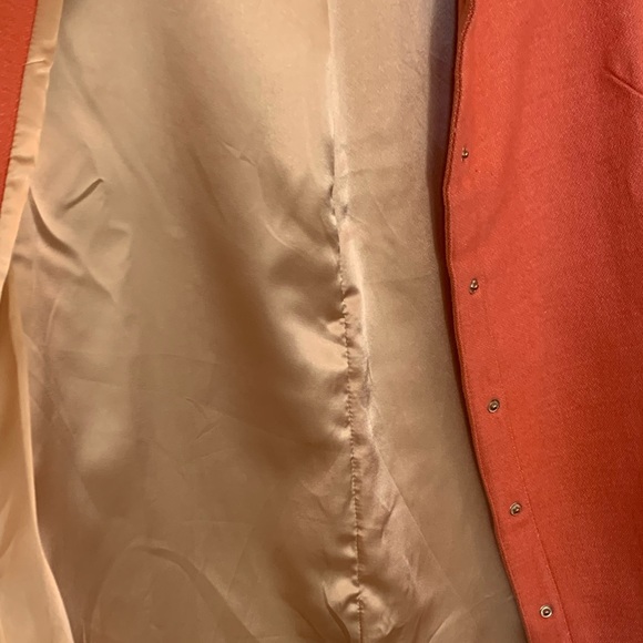 ANTHROPOLOGIE LAUREN MOFFATT Eastwood
Dress Salmon Wool Pea Coat Snaps.Size:M - Picture 9 of 9